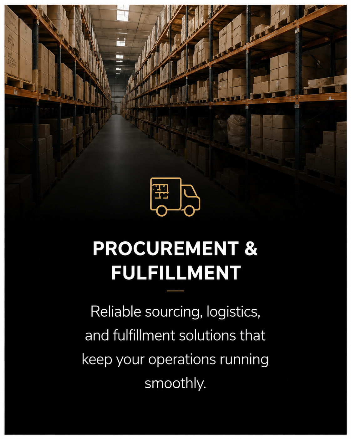 Procurement & Fulfillment
